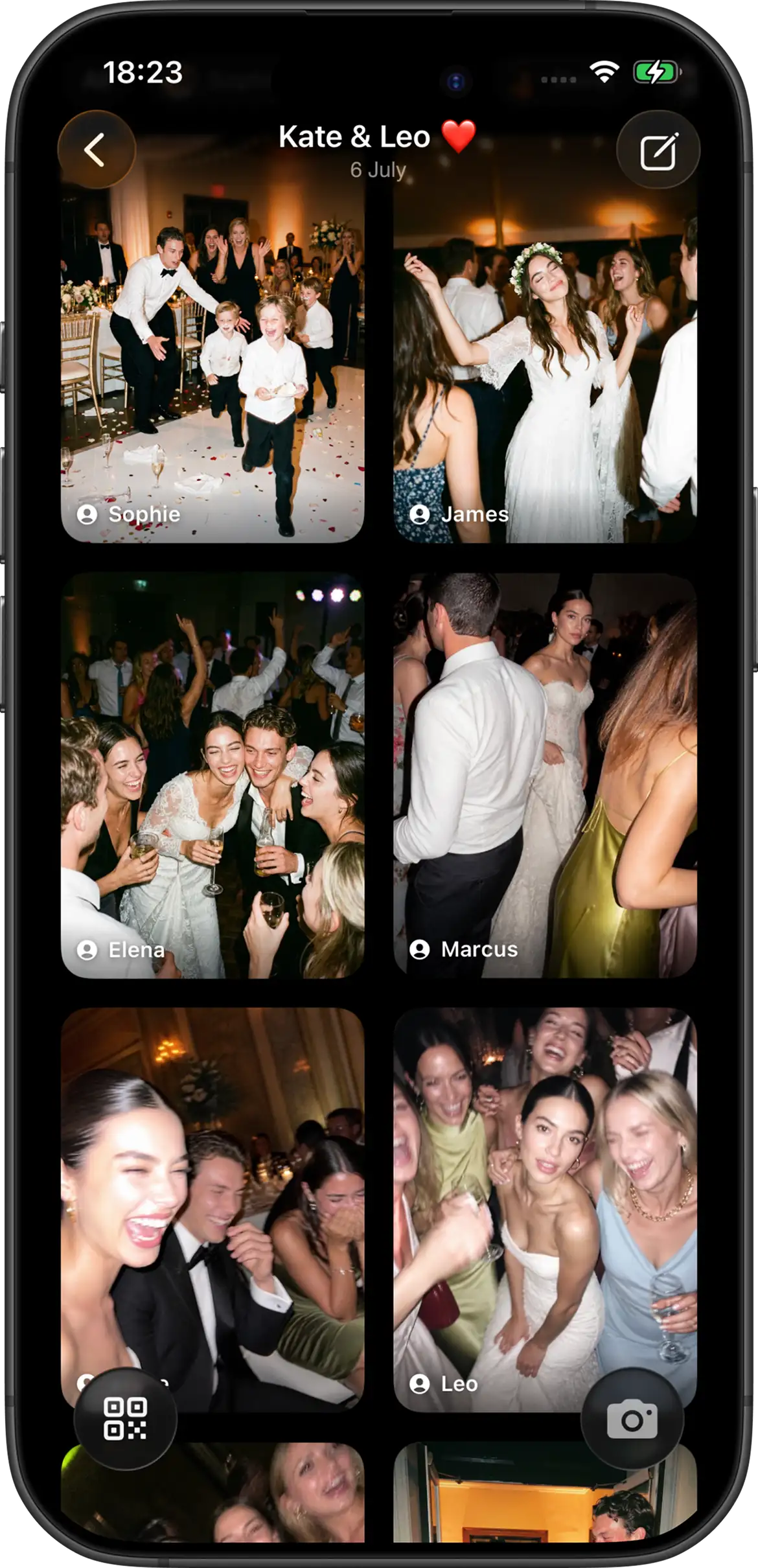 Shared event album in Join Camera