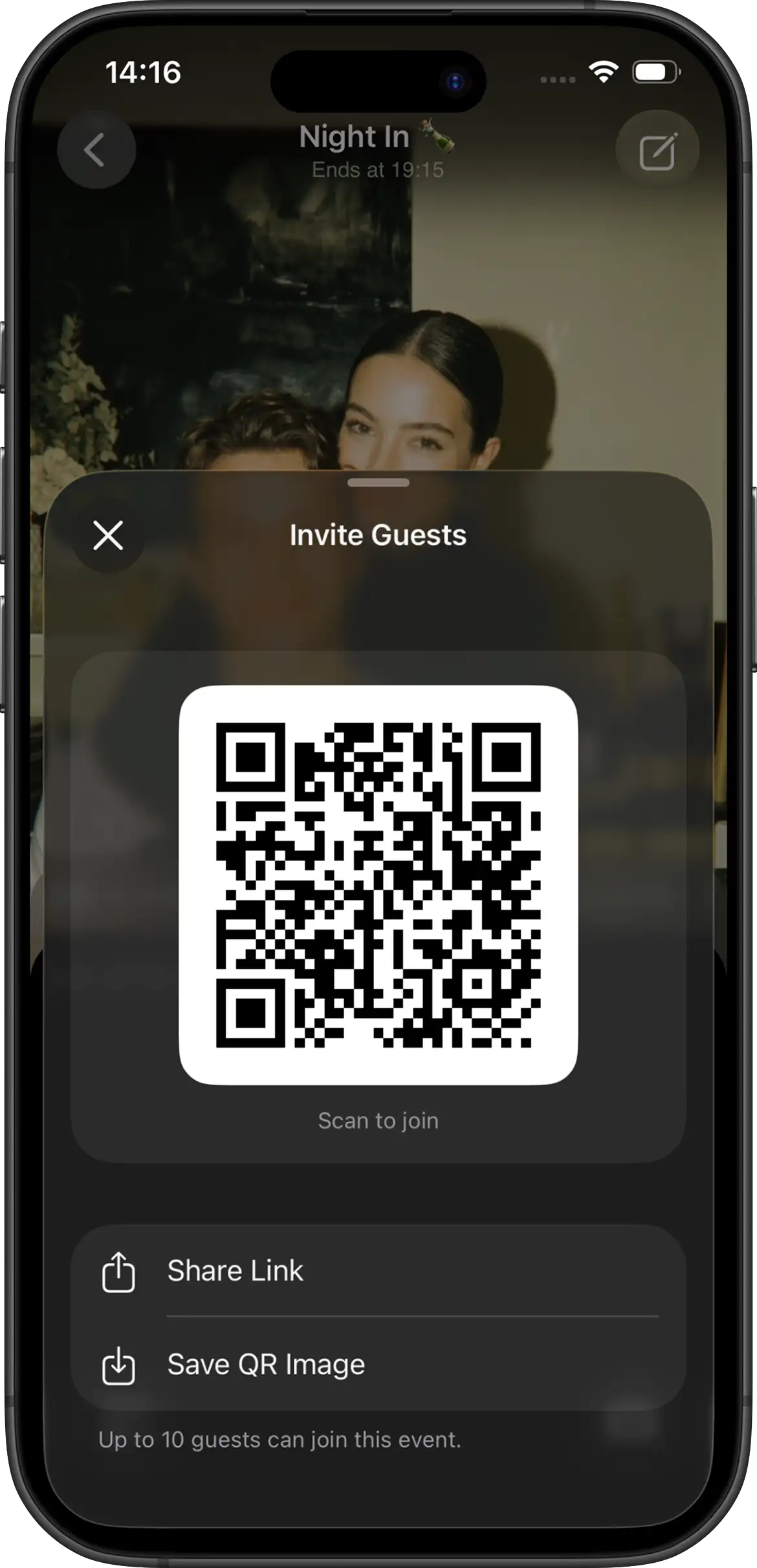 Your events in Join Camera